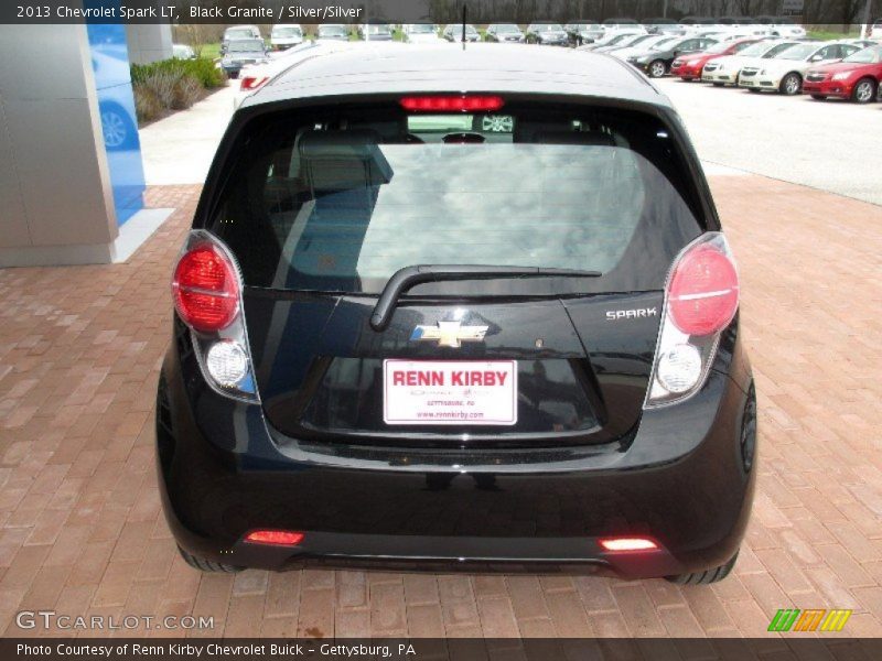 Black Granite / Silver/Silver 2013 Chevrolet Spark LT