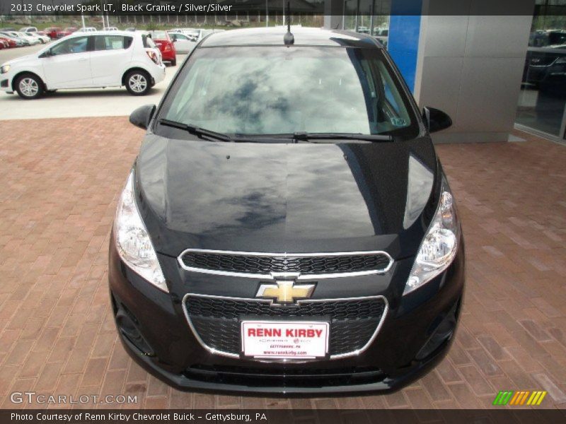 Black Granite / Silver/Silver 2013 Chevrolet Spark LT
