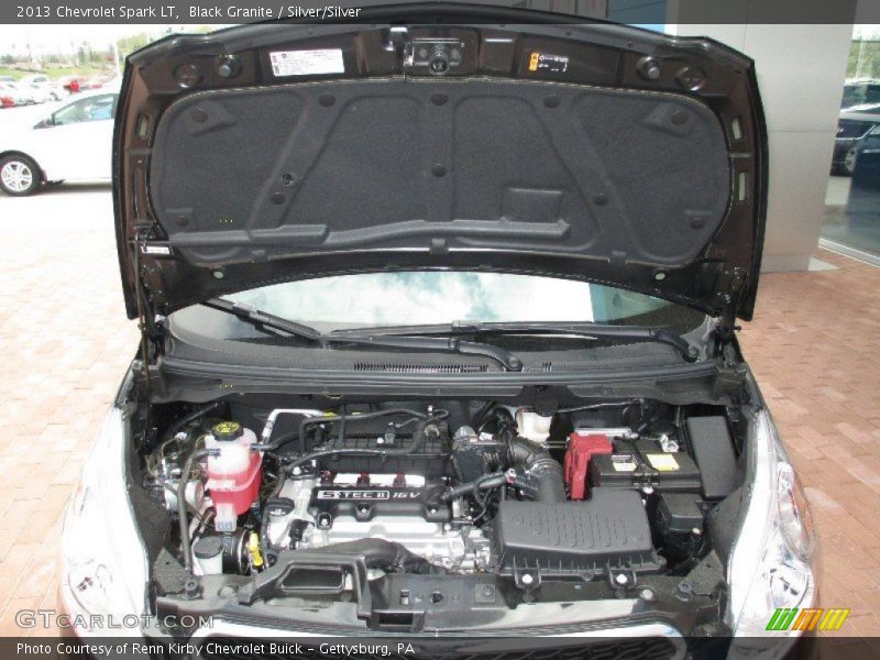 Black Granite / Silver/Silver 2013 Chevrolet Spark LT