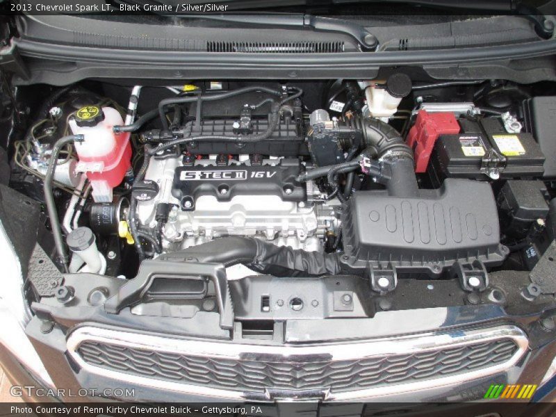Black Granite / Silver/Silver 2013 Chevrolet Spark LT