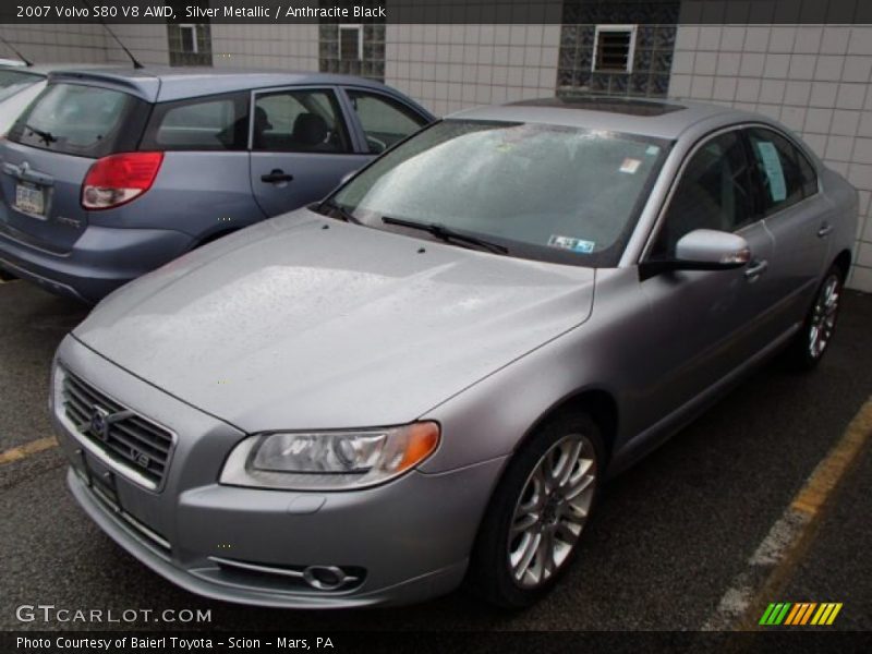 Silver Metallic / Anthracite Black 2007 Volvo S80 V8 AWD