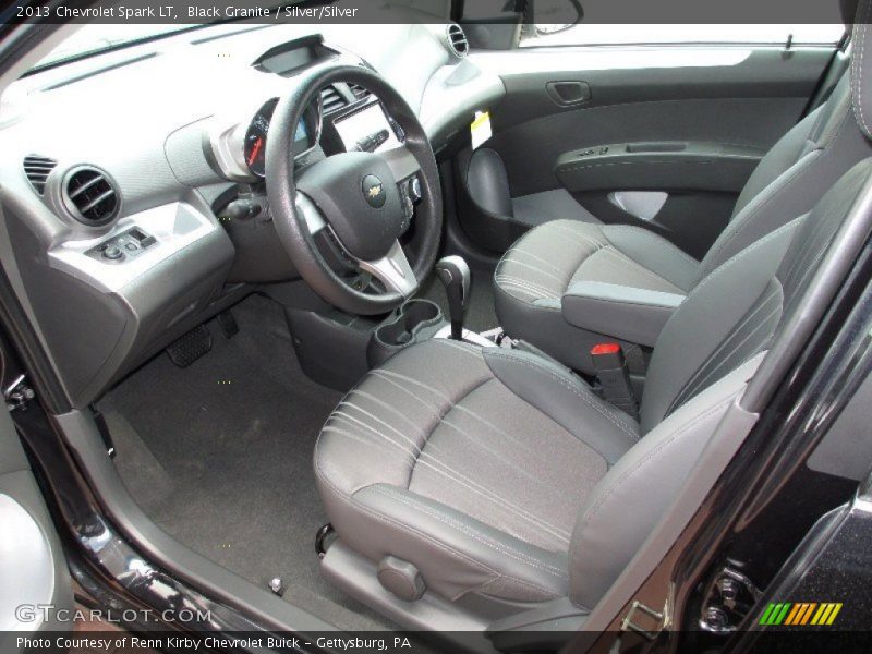 Black Granite / Silver/Silver 2013 Chevrolet Spark LT