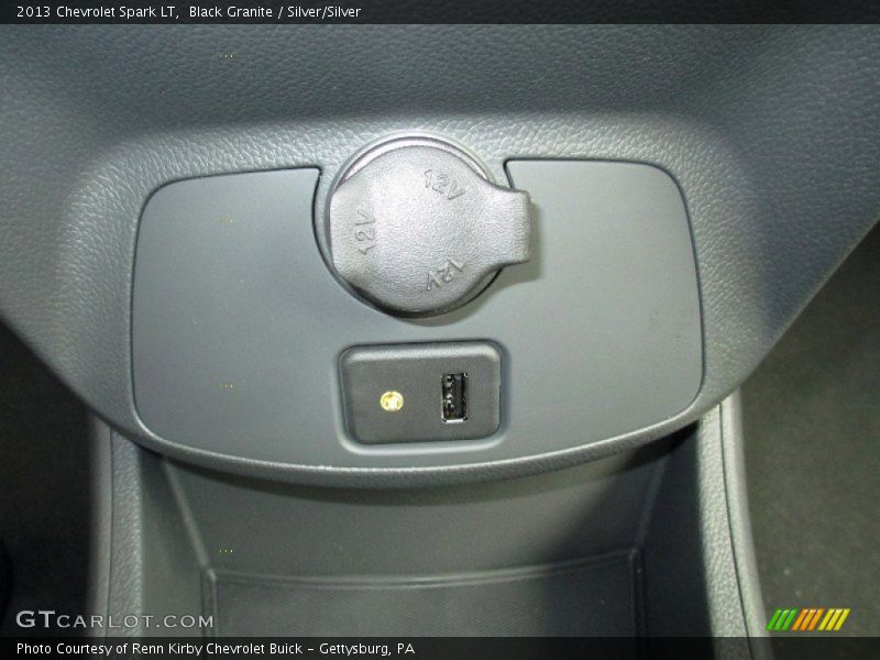 Black Granite / Silver/Silver 2013 Chevrolet Spark LT