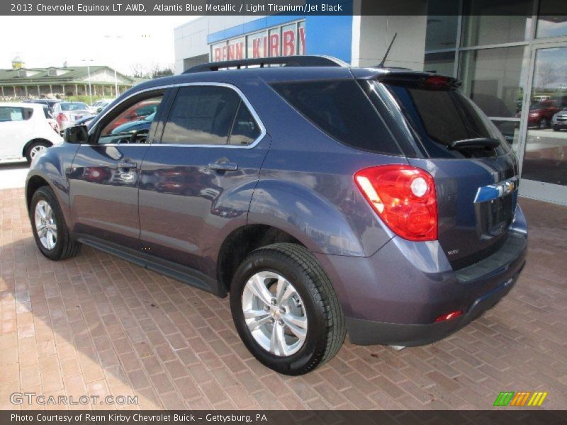 Atlantis Blue Metallic / Light Titanium/Jet Black 2013 Chevrolet Equinox LT AWD