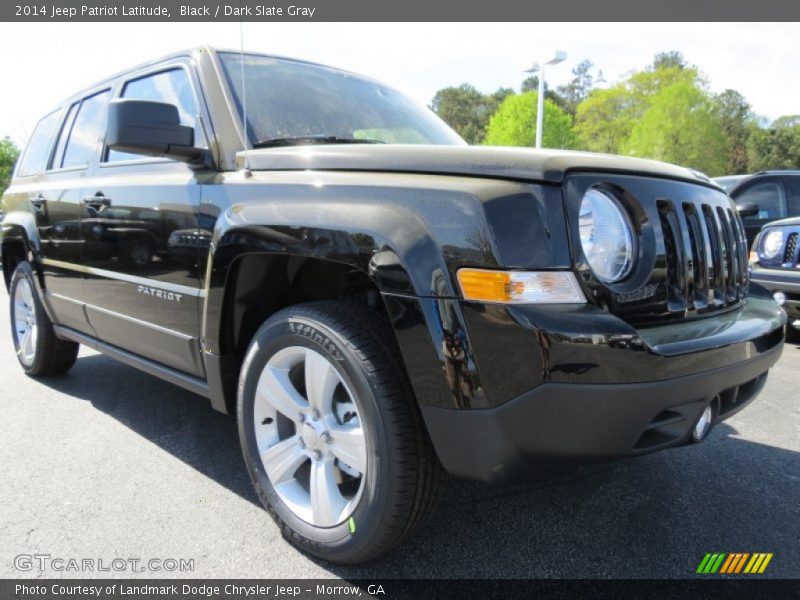 Black / Dark Slate Gray 2014 Jeep Patriot Latitude