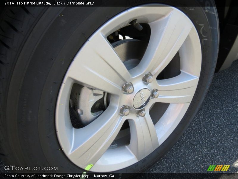 Black / Dark Slate Gray 2014 Jeep Patriot Latitude