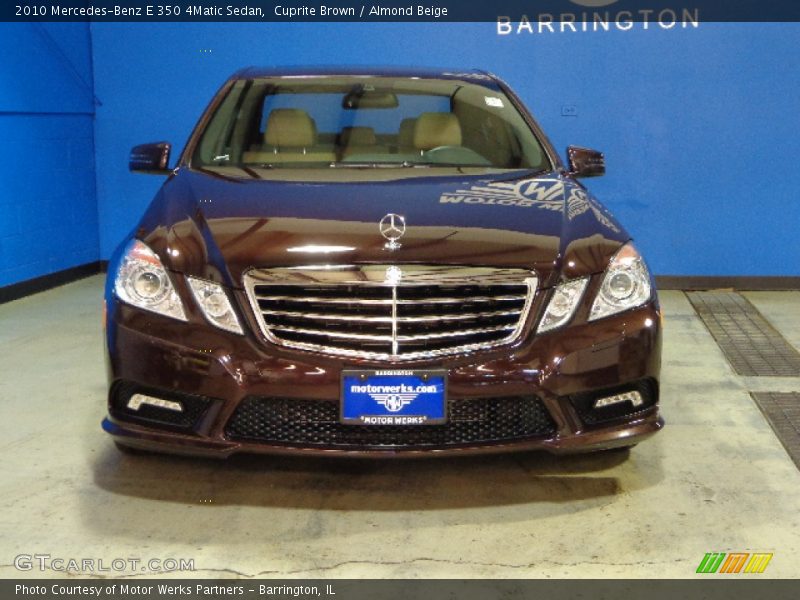 Cuprite Brown / Almond Beige 2010 Mercedes-Benz E 350 4Matic Sedan