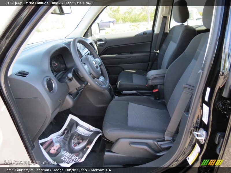 Black / Dark Slate Gray 2014 Jeep Patriot Latitude