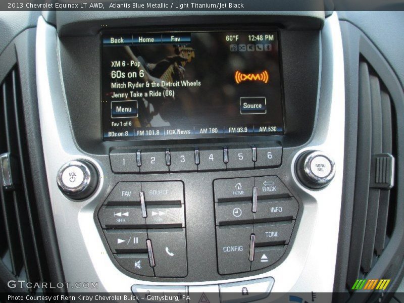 Atlantis Blue Metallic / Light Titanium/Jet Black 2013 Chevrolet Equinox LT AWD