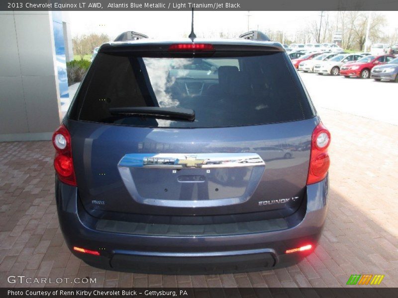 Atlantis Blue Metallic / Light Titanium/Jet Black 2013 Chevrolet Equinox LT AWD