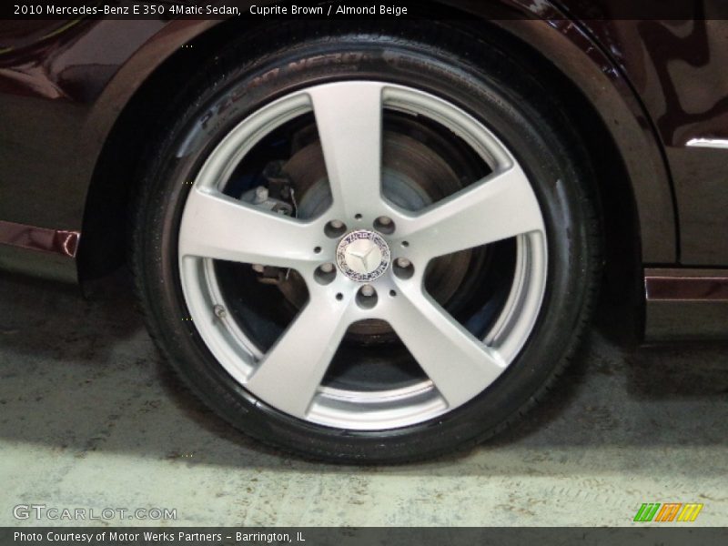 Cuprite Brown / Almond Beige 2010 Mercedes-Benz E 350 4Matic Sedan