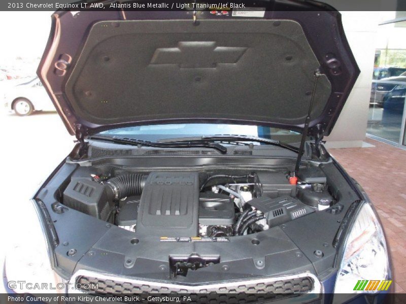 Atlantis Blue Metallic / Light Titanium/Jet Black 2013 Chevrolet Equinox LT AWD
