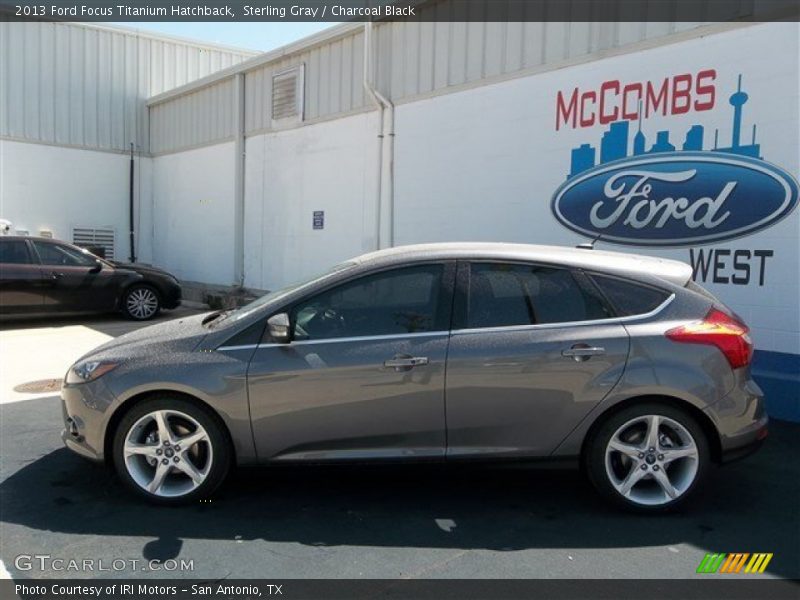 Sterling Gray / Charcoal Black 2013 Ford Focus Titanium Hatchback