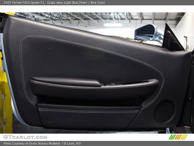 Grigio Alloy (Light Blue Silver) / Blue Scuro 2005 Ferrari F430 Spider F1