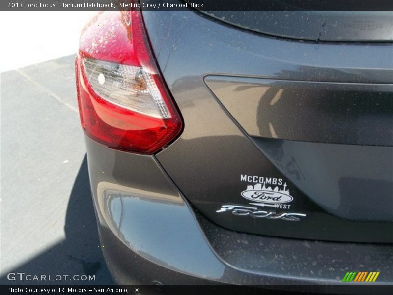 Sterling Gray / Charcoal Black 2013 Ford Focus Titanium Hatchback