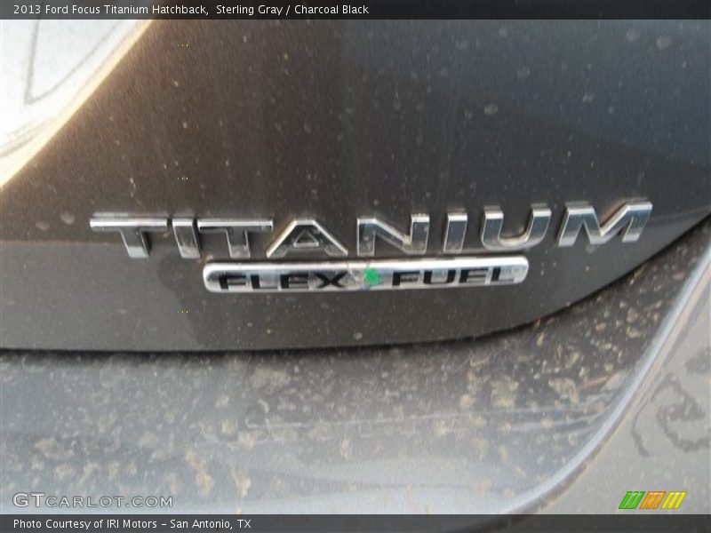 Sterling Gray / Charcoal Black 2013 Ford Focus Titanium Hatchback