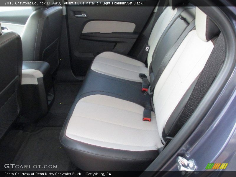 Rear Seat of 2013 Equinox LT AWD