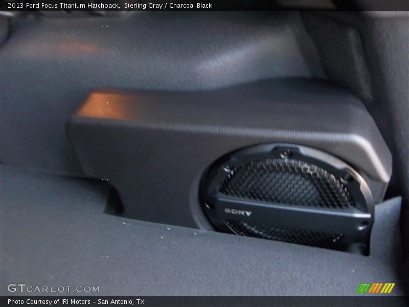 Sterling Gray / Charcoal Black 2013 Ford Focus Titanium Hatchback