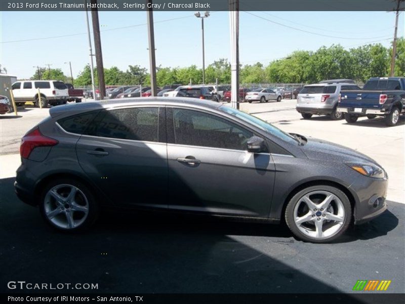 Sterling Gray / Charcoal Black 2013 Ford Focus Titanium Hatchback