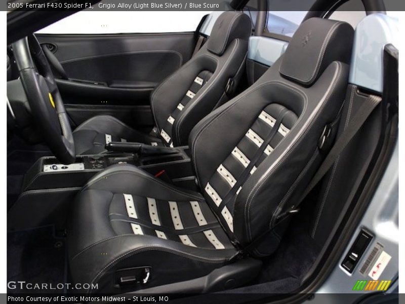 Front Seat of 2005 F430 Spider F1