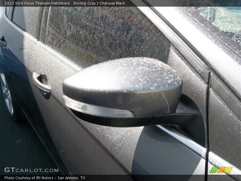Sterling Gray / Charcoal Black 2013 Ford Focus Titanium Hatchback