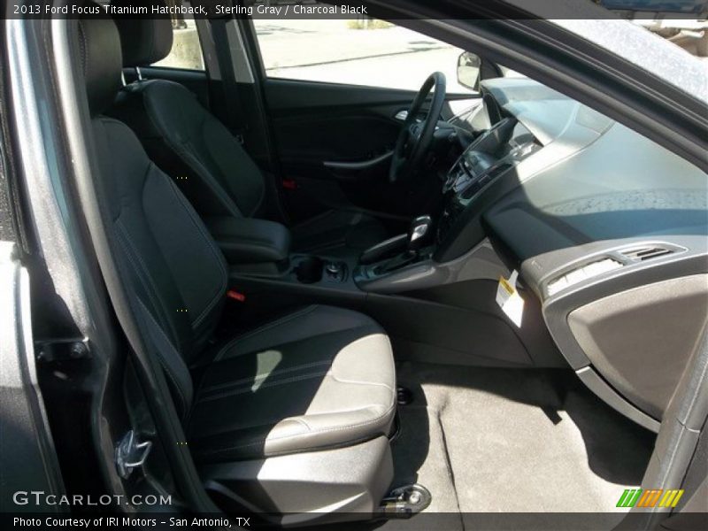 Sterling Gray / Charcoal Black 2013 Ford Focus Titanium Hatchback