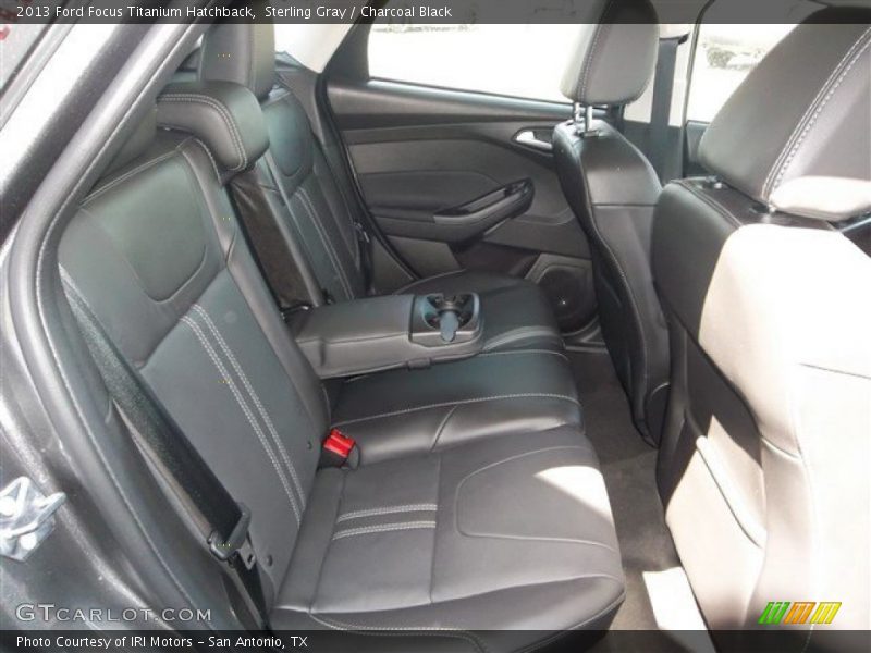 Sterling Gray / Charcoal Black 2013 Ford Focus Titanium Hatchback