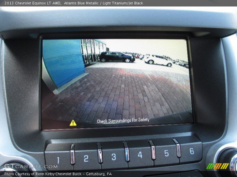 Atlantis Blue Metallic / Light Titanium/Jet Black 2013 Chevrolet Equinox LT AWD