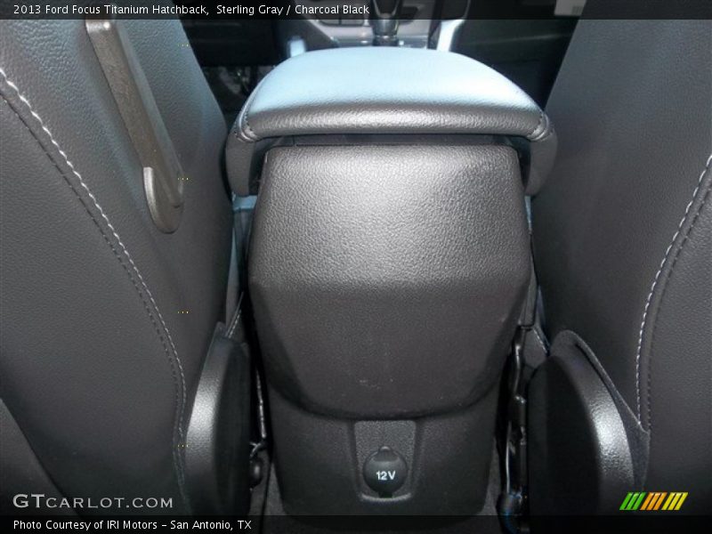 Sterling Gray / Charcoal Black 2013 Ford Focus Titanium Hatchback