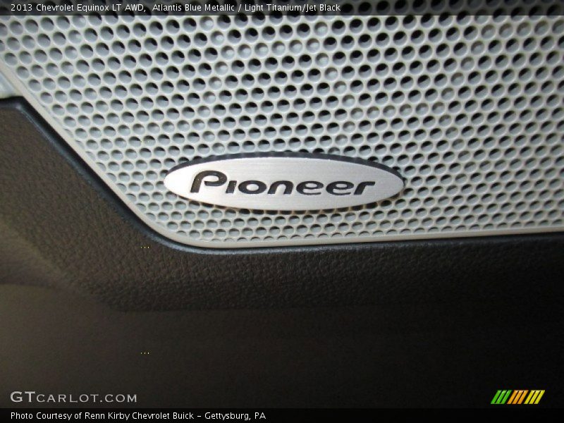 Atlantis Blue Metallic / Light Titanium/Jet Black 2013 Chevrolet Equinox LT AWD