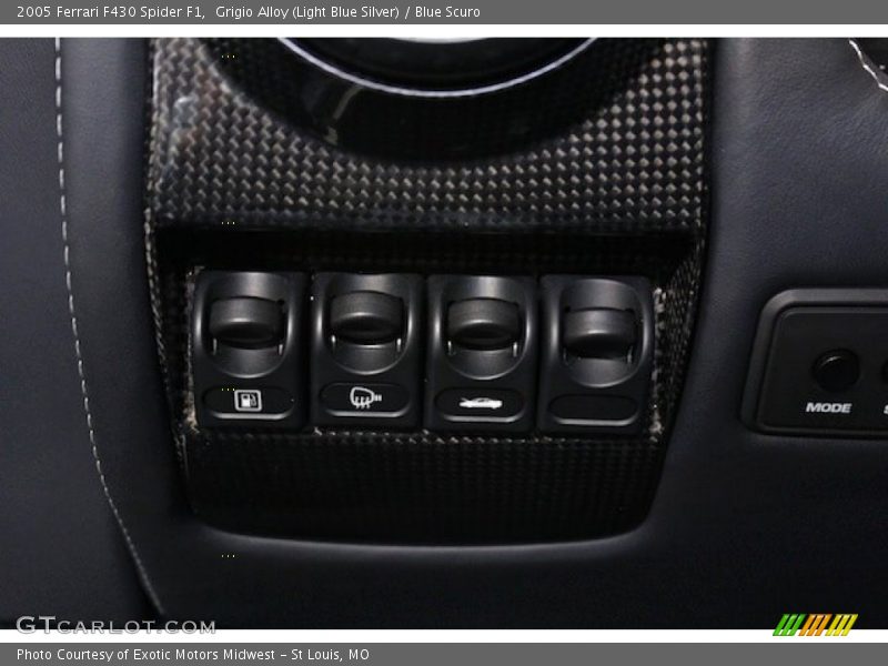 Controls of 2005 F430 Spider F1