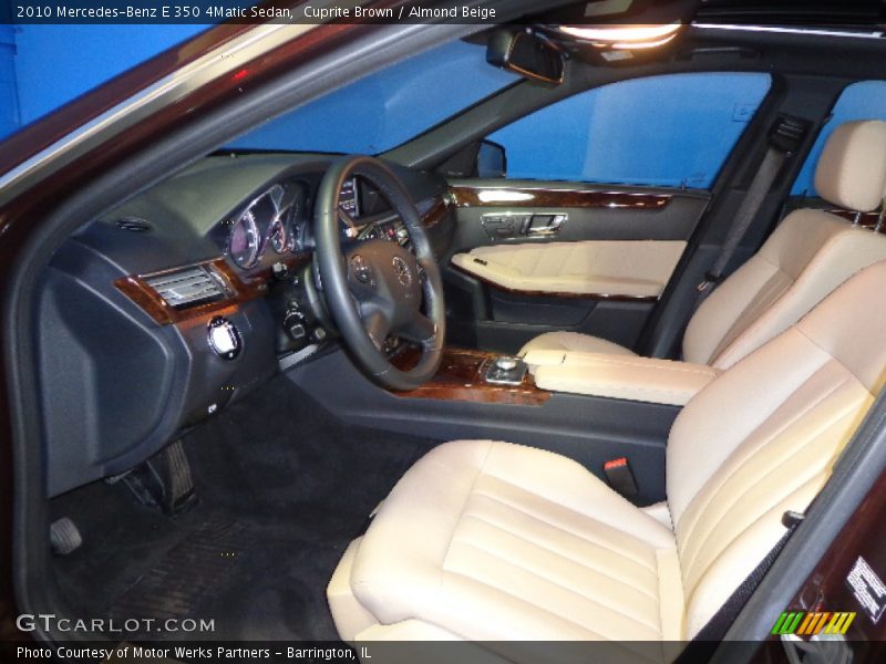  2010 E 350 4Matic Sedan Almond Beige Interior