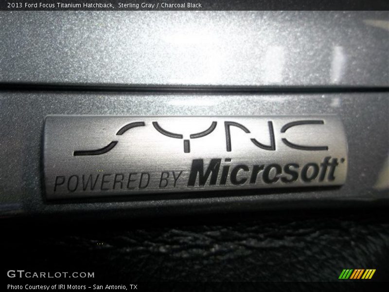 Sterling Gray / Charcoal Black 2013 Ford Focus Titanium Hatchback