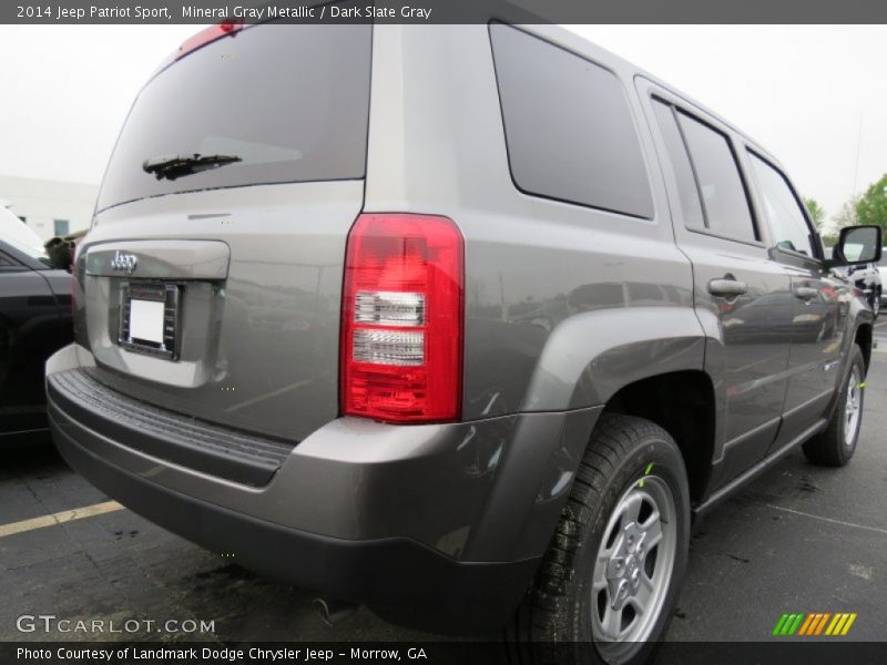 Mineral Gray Metallic / Dark Slate Gray 2014 Jeep Patriot Sport