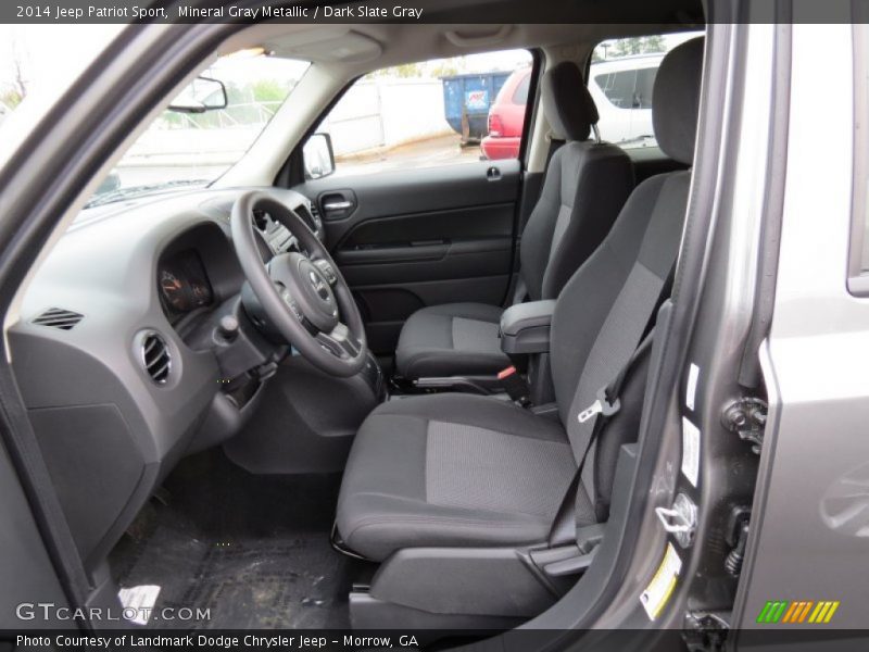 Mineral Gray Metallic / Dark Slate Gray 2014 Jeep Patriot Sport