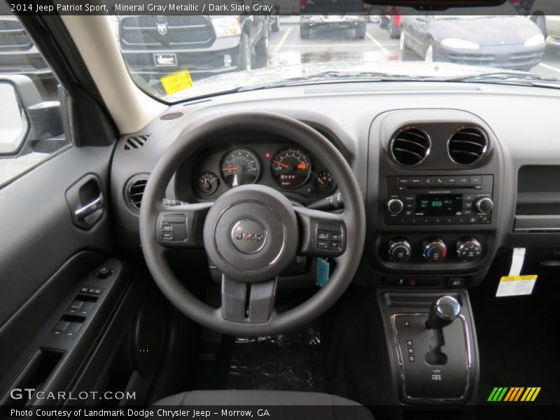 Mineral Gray Metallic / Dark Slate Gray 2014 Jeep Patriot Sport