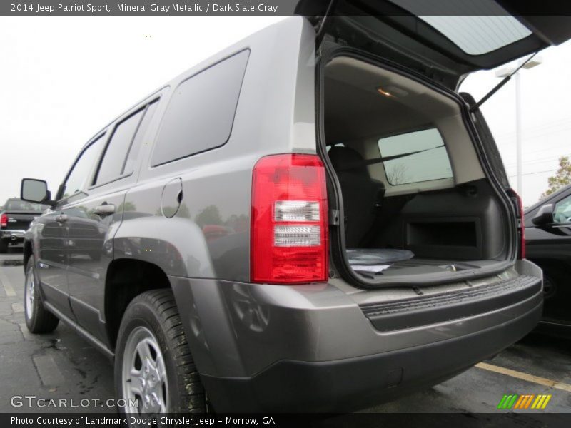 Mineral Gray Metallic / Dark Slate Gray 2014 Jeep Patriot Sport