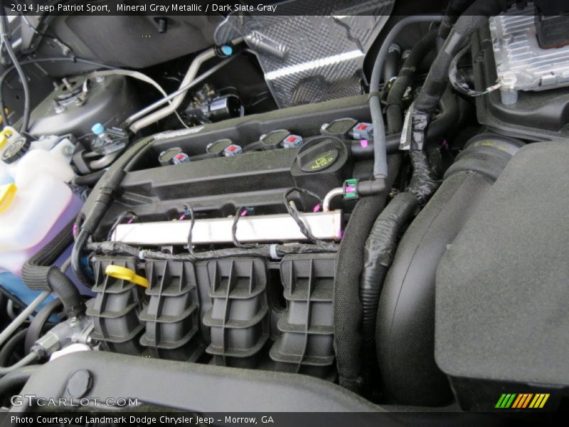 Mineral Gray Metallic / Dark Slate Gray 2014 Jeep Patriot Sport