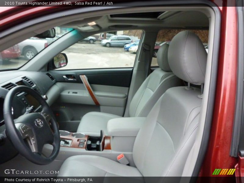 Salsa Red Pearl / Ash 2010 Toyota Highlander Limited 4WD