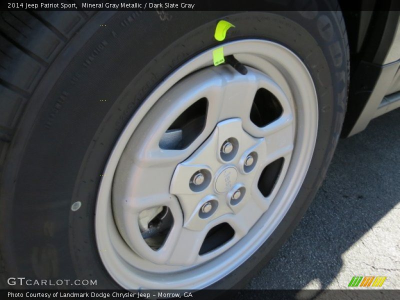 Mineral Gray Metallic / Dark Slate Gray 2014 Jeep Patriot Sport