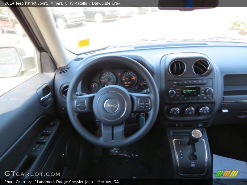 Mineral Gray Metallic / Dark Slate Gray 2014 Jeep Patriot Sport