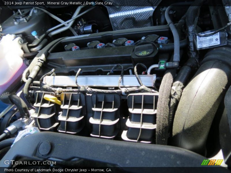 Mineral Gray Metallic / Dark Slate Gray 2014 Jeep Patriot Sport