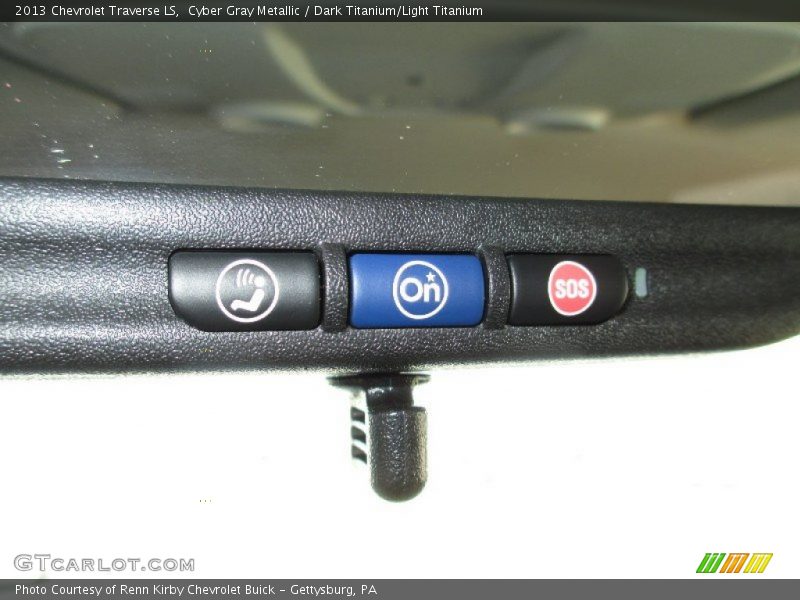 Cyber Gray Metallic / Dark Titanium/Light Titanium 2013 Chevrolet Traverse LS