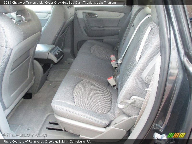 Cyber Gray Metallic / Dark Titanium/Light Titanium 2013 Chevrolet Traverse LS