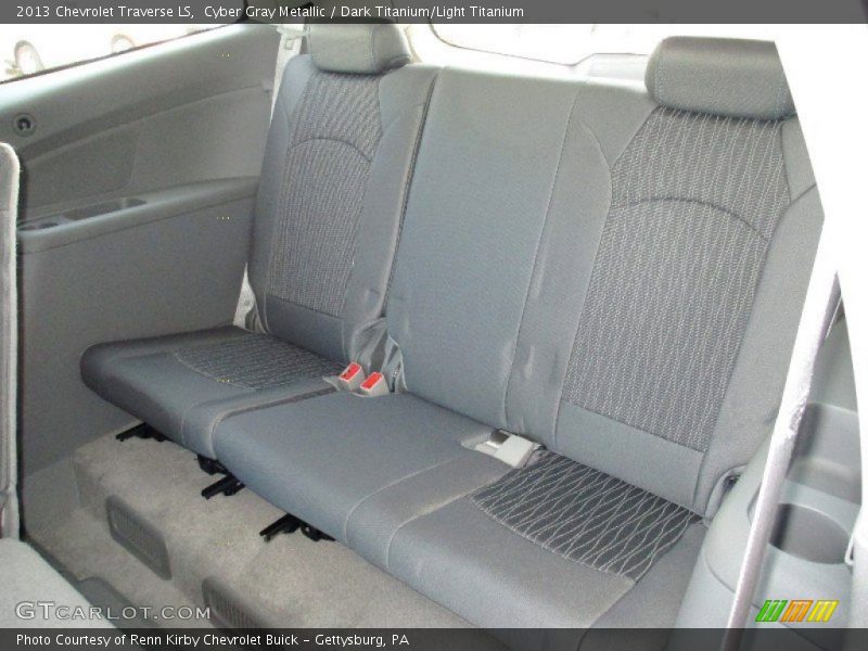 Cyber Gray Metallic / Dark Titanium/Light Titanium 2013 Chevrolet Traverse LS
