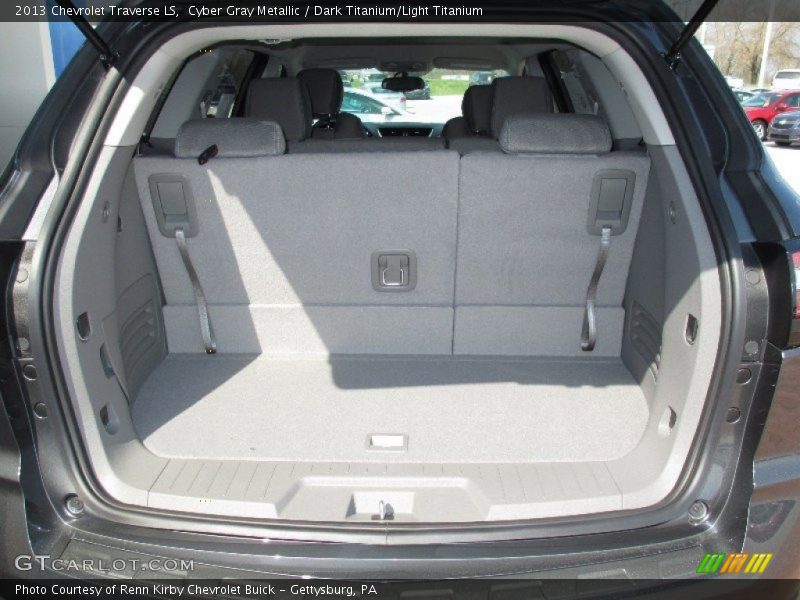Cyber Gray Metallic / Dark Titanium/Light Titanium 2013 Chevrolet Traverse LS