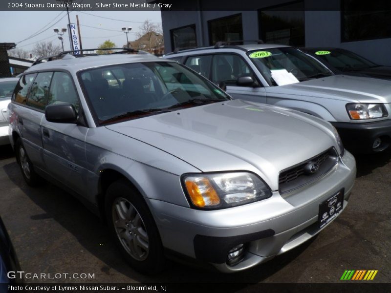 Silver Stone Metallic / Gray 2004 Subaru Outback Wagon