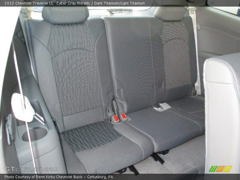 Cyber Gray Metallic / Dark Titanium/Light Titanium 2013 Chevrolet Traverse LS