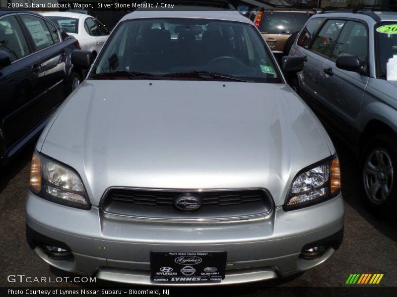 Silver Stone Metallic / Gray 2004 Subaru Outback Wagon