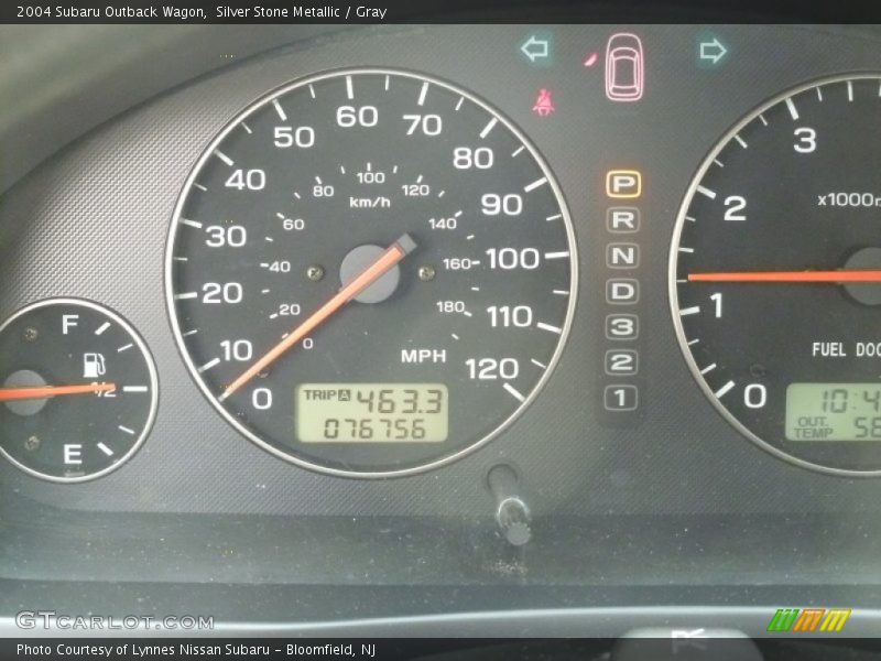 Silver Stone Metallic / Gray 2004 Subaru Outback Wagon